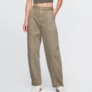 GAP High Rise Barrel Jeans